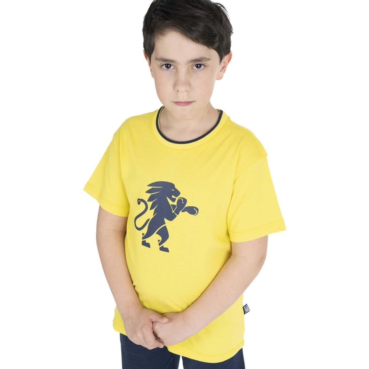 Boys' T-Shirts Leone 1947 Yellow