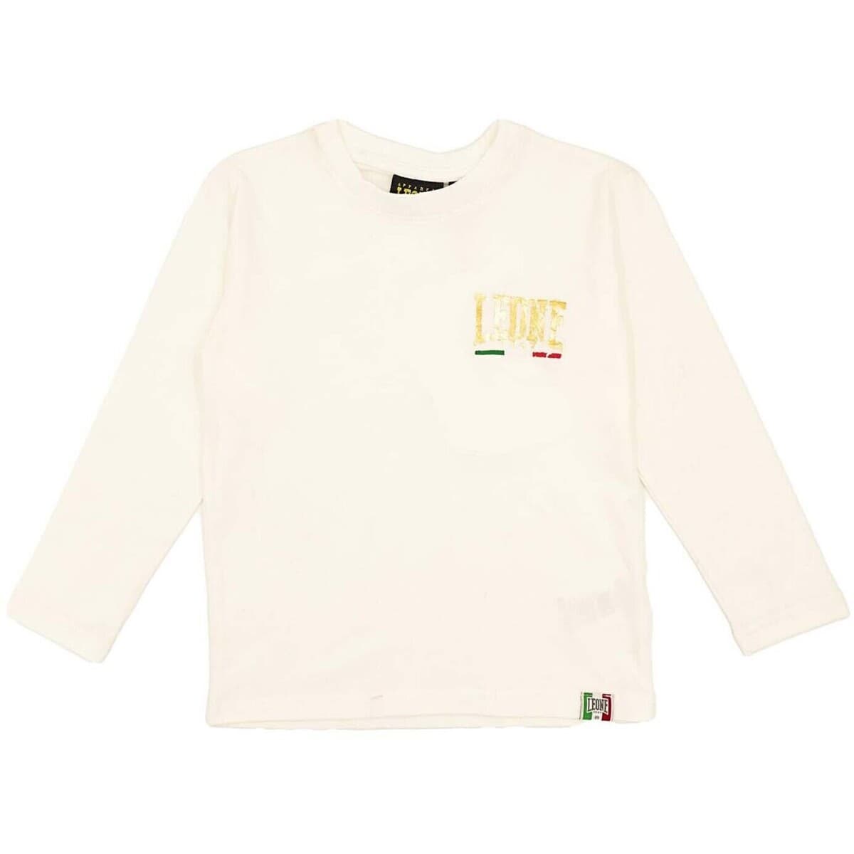 Μπλουζάκια με μακριά μανίκια Leone 1947 Boy T-Shirt Long Sleeves Gold Boy