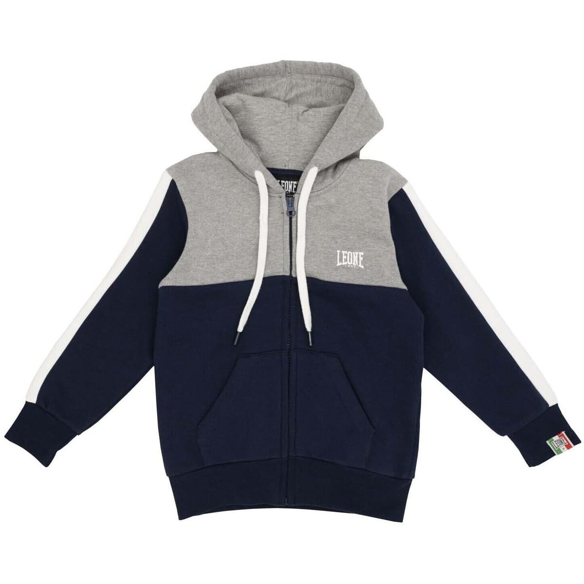 T-shirt με κουκούλα Leone 1947 Boy Hoody Grey Boy