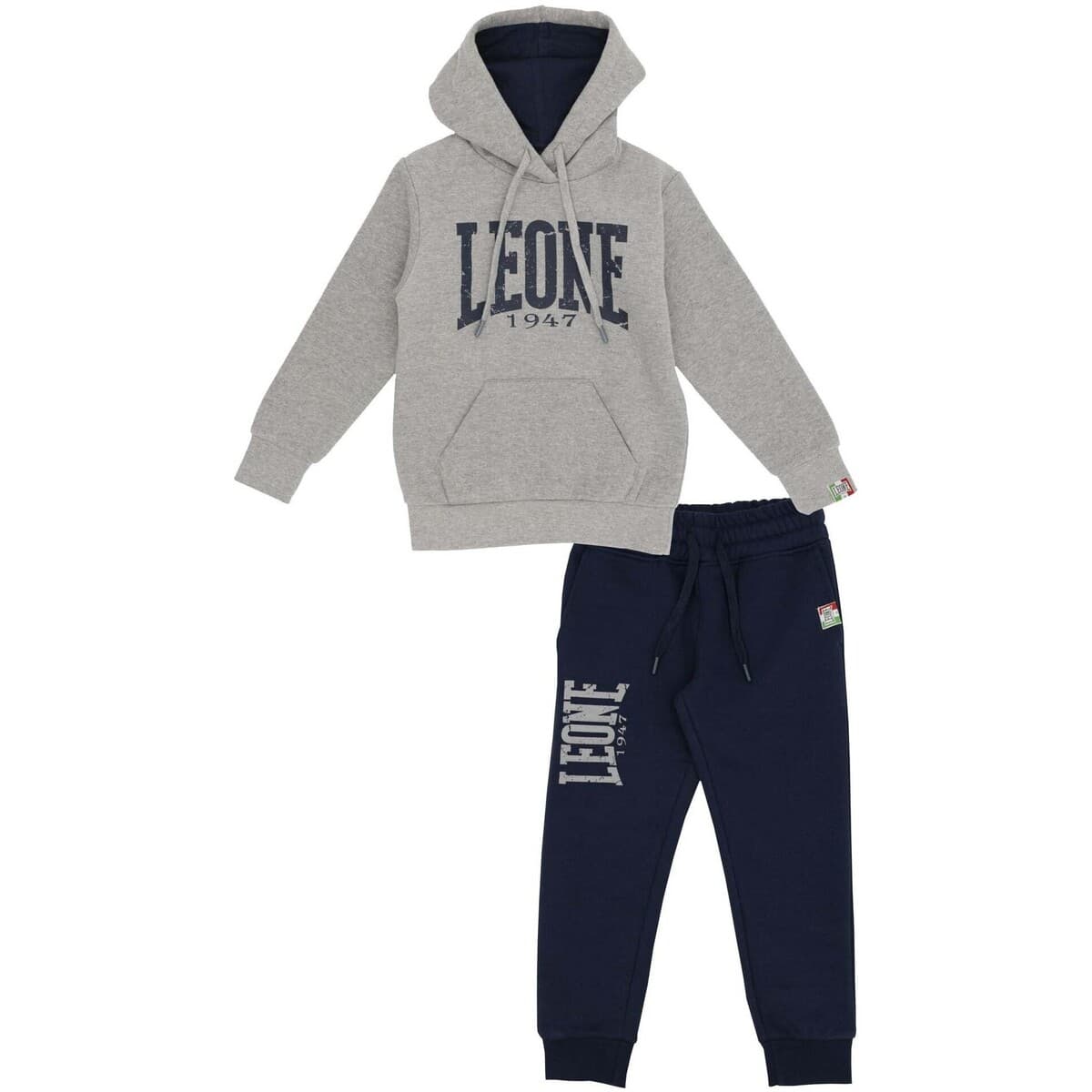 Σετ από φόρμες Leone 1947 Boy Hoody Tracksuit Grey Boy