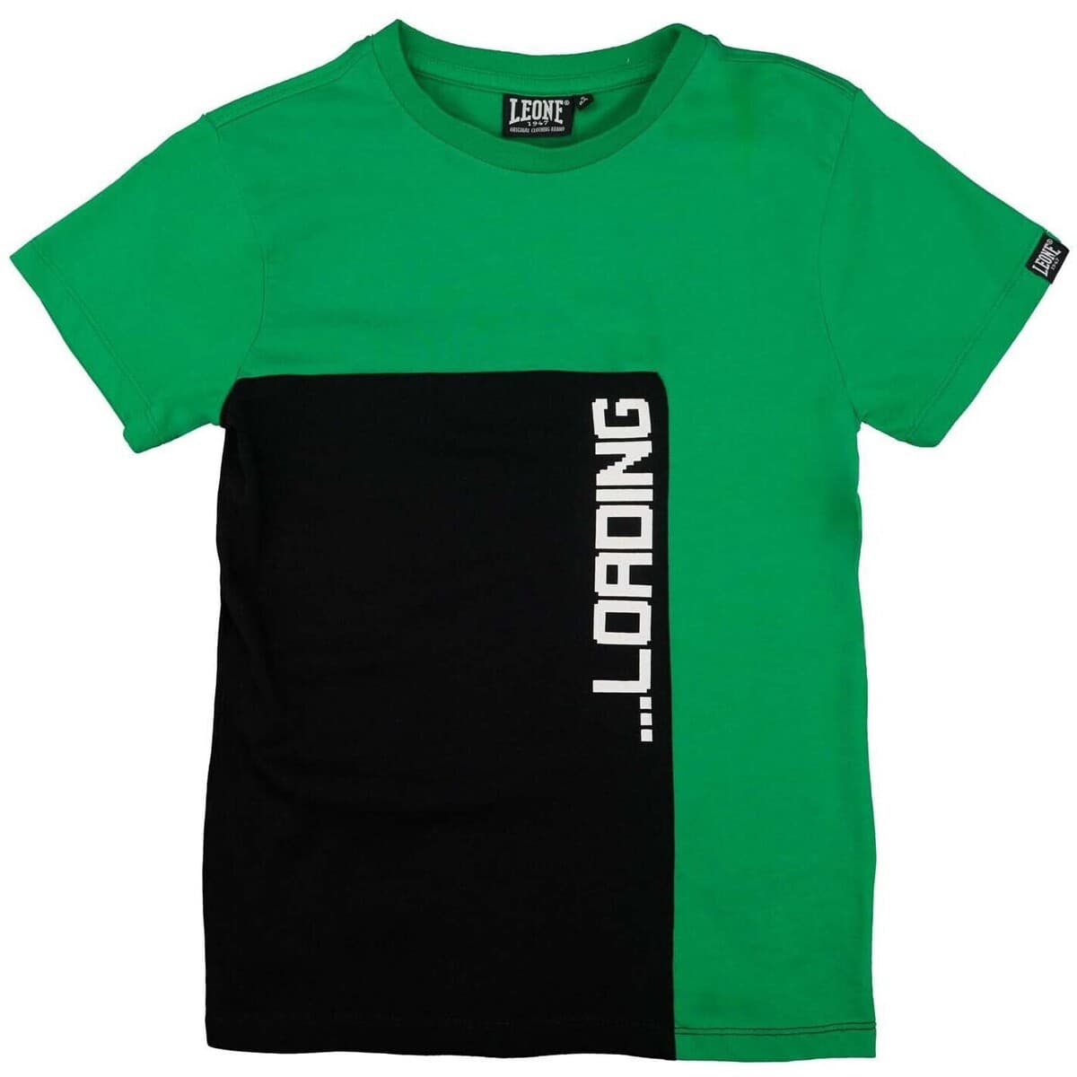 T-shirts & Polos Leone 1947 Boy T-Shirt Short Sleeves B W