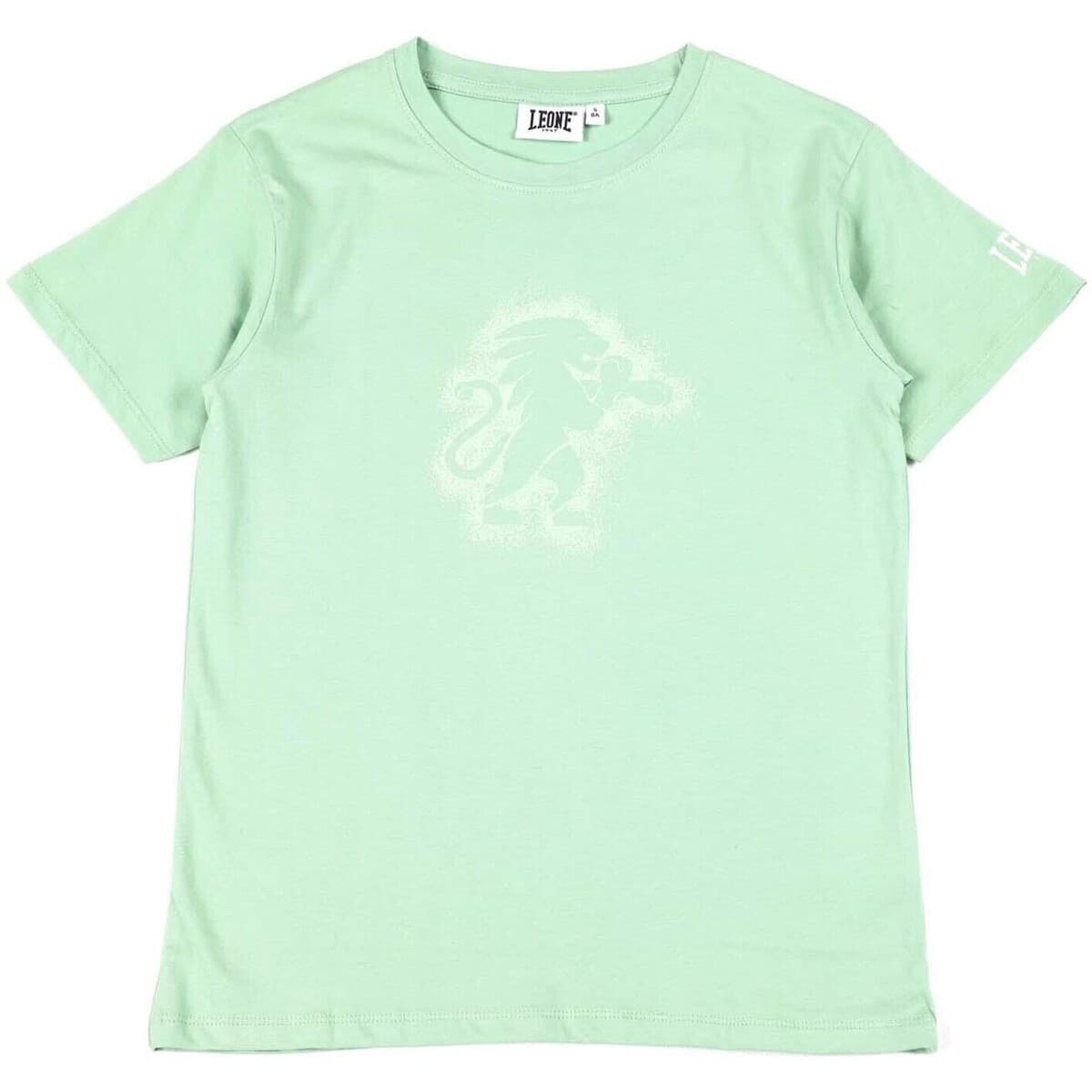 Boys' T-Shirts Leone 1947 Green