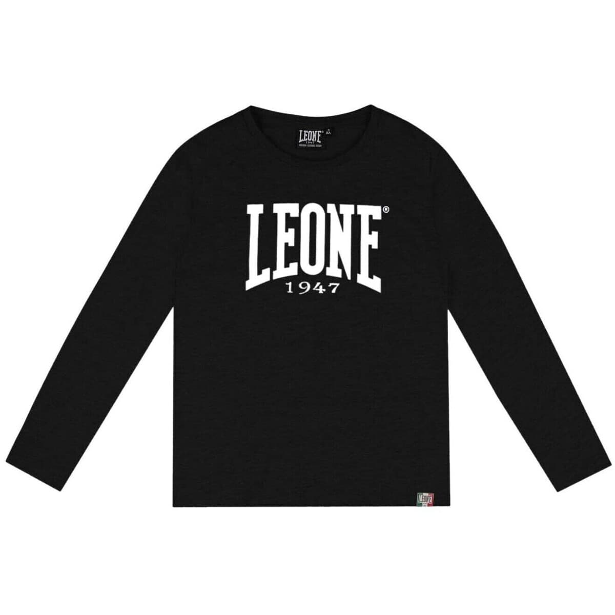 Boys' T-Shirts Leone 1947 Black