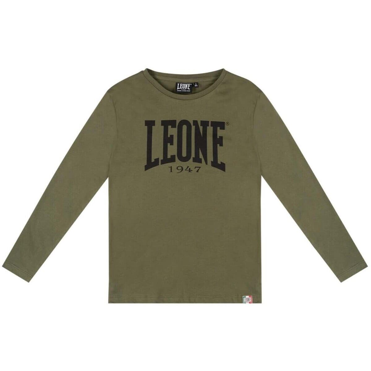Boys' T-Shirts Leone 1947 Green