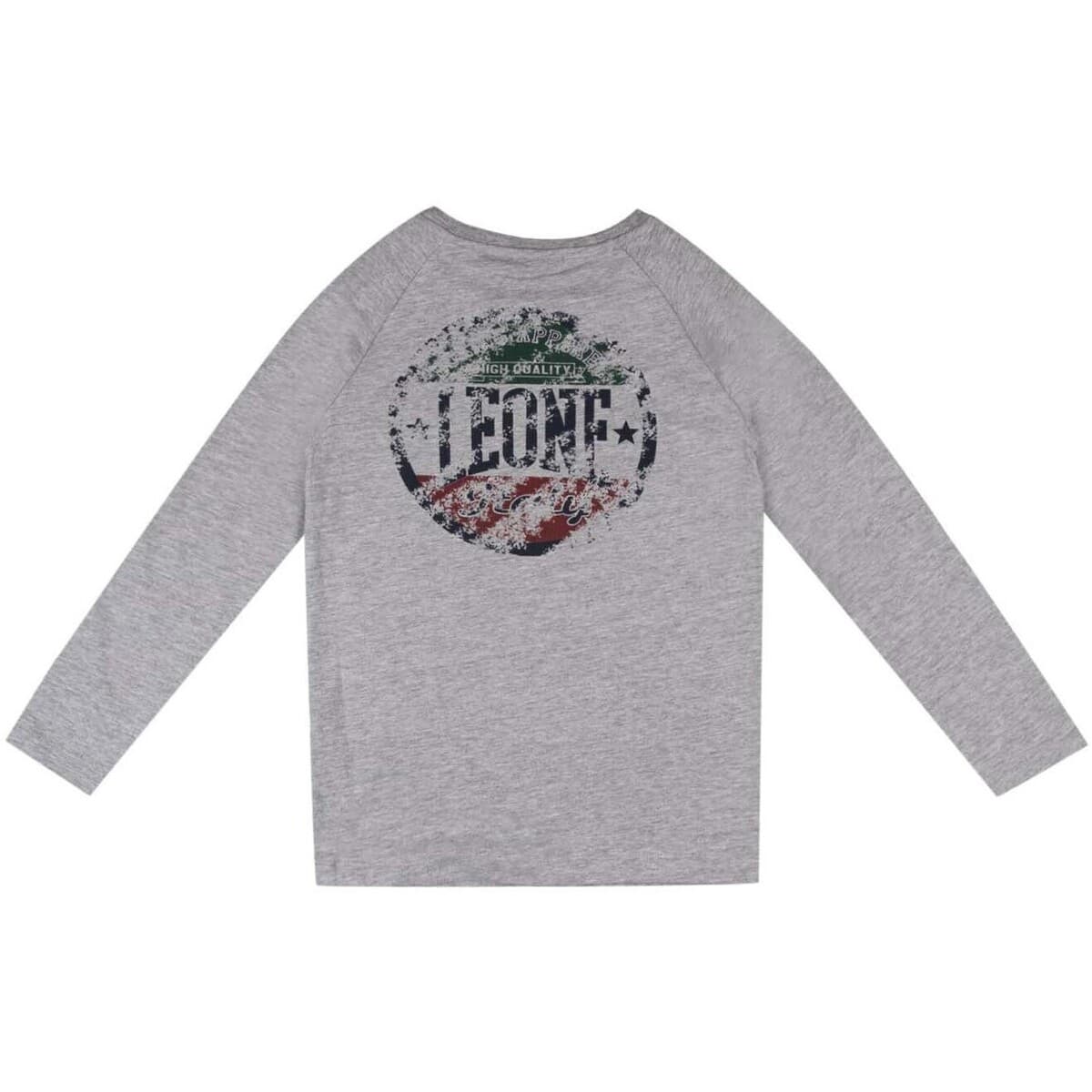 Boys' T-Shirts Leone 1947 Gray