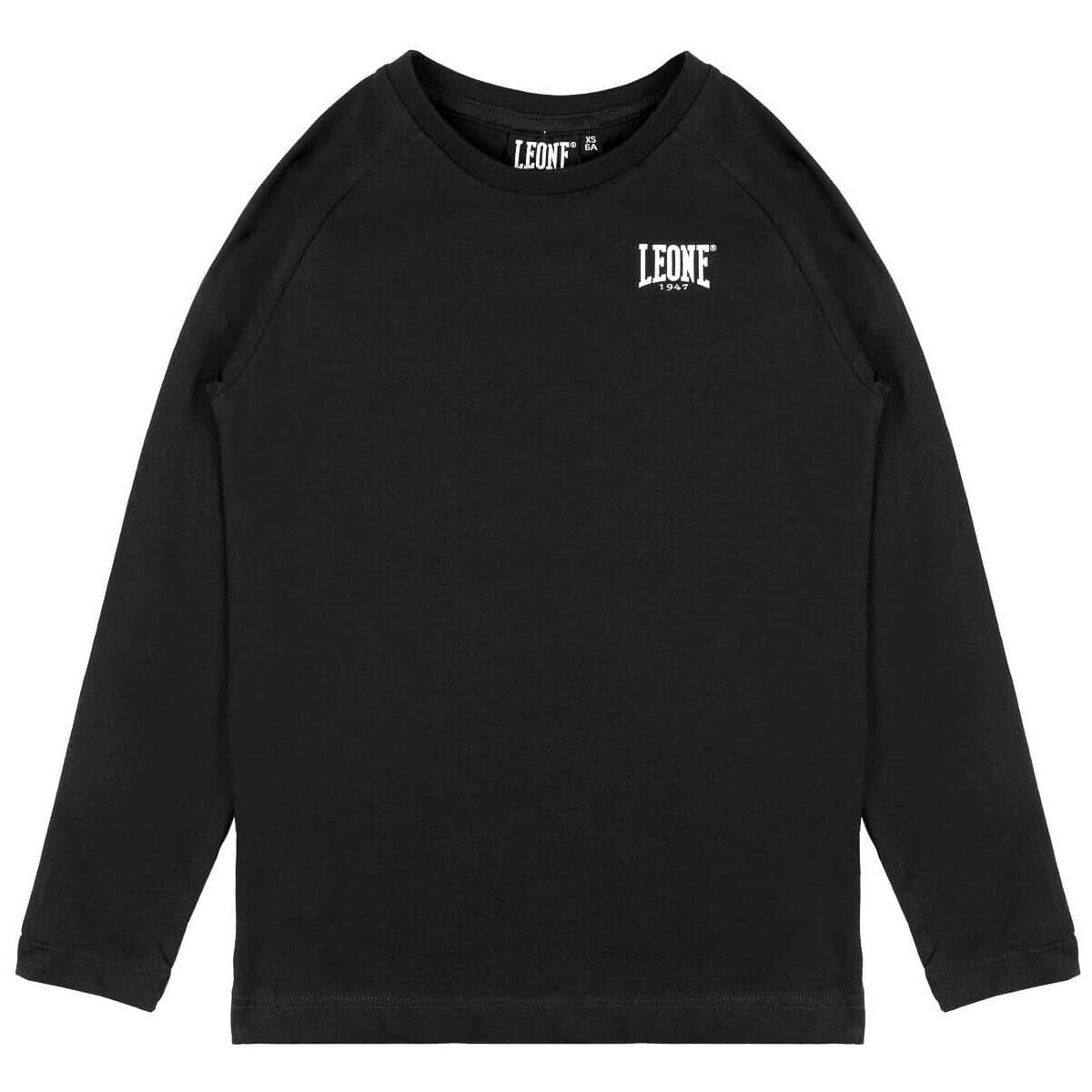 Boys' T-Shirts Leone 1947 Black