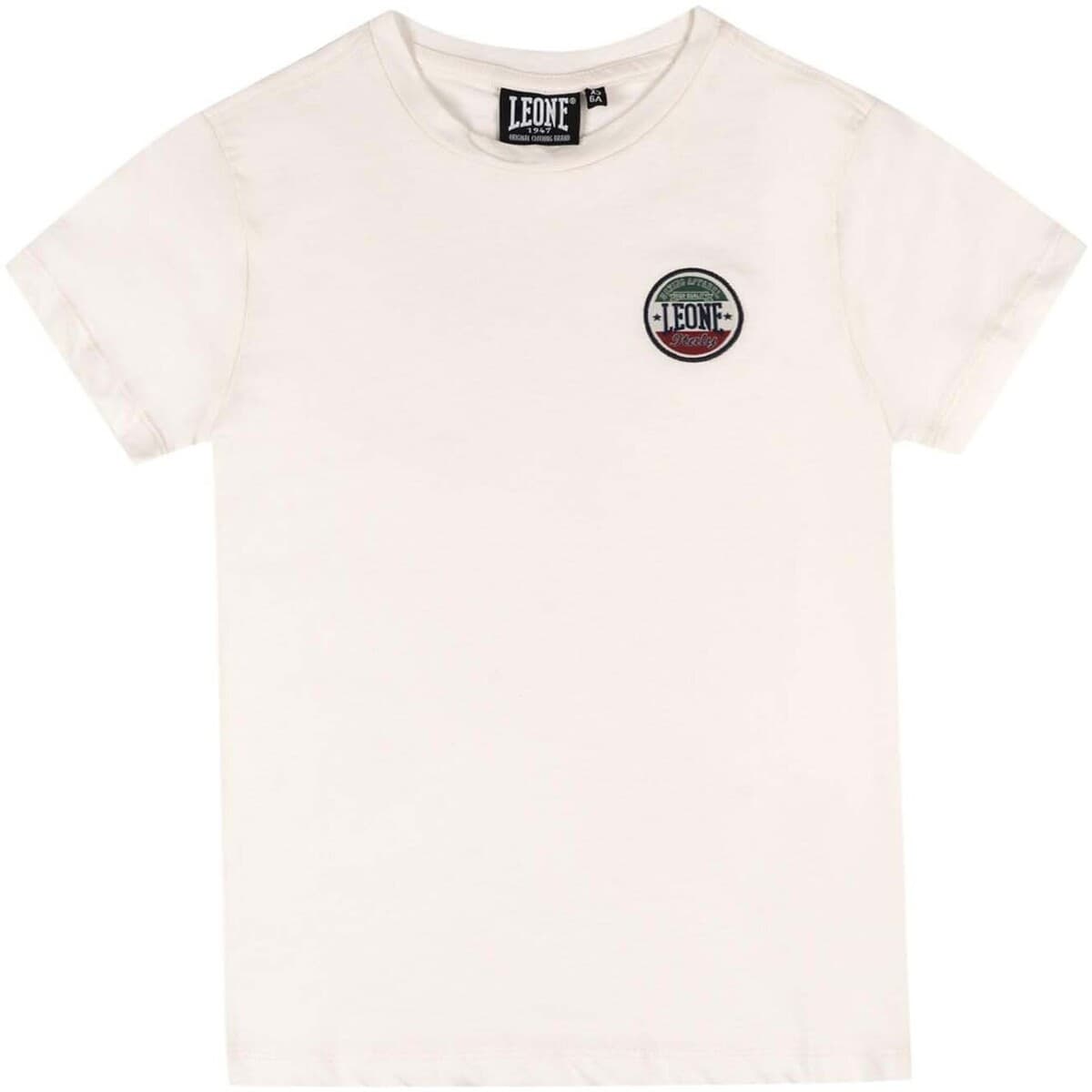 Boys' T-Shirts Leone 1947 White