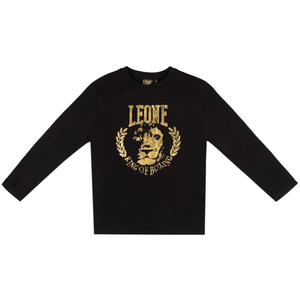 Boys' T-Shirts Leone 1947 Black
