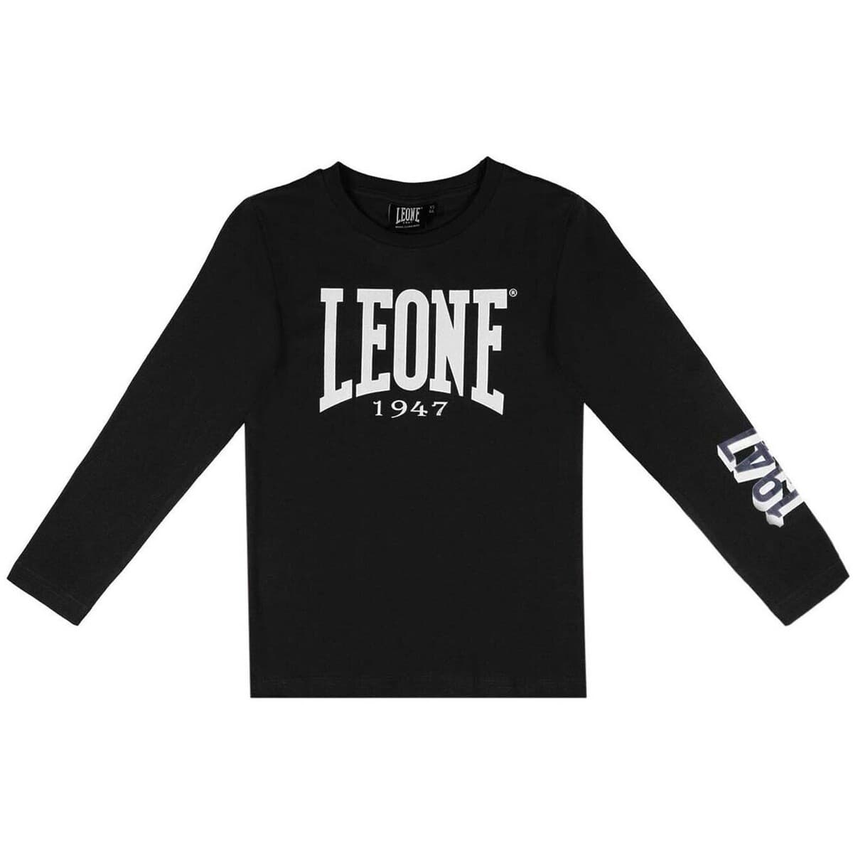 Boys' T-Shirts Leone 1947 Black