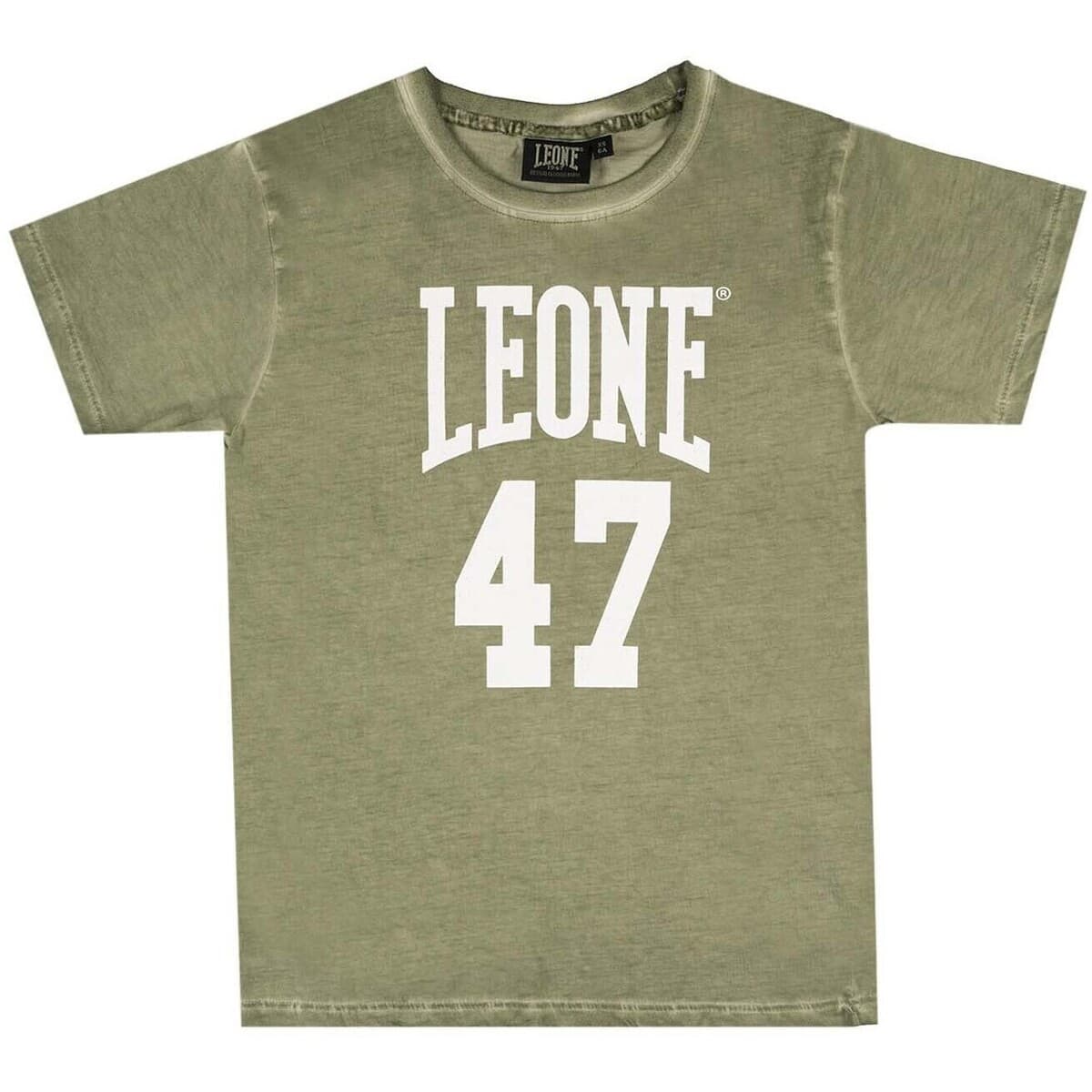 Boys' T-Shirts Leone 1947 Green