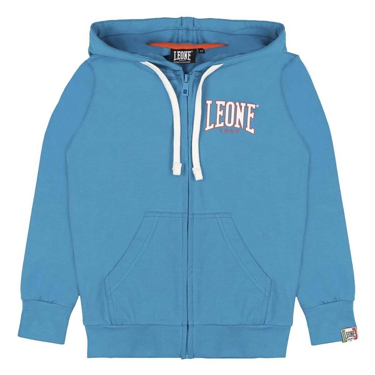 T-shirt με κουκούλα Leone 1947 Boy Hoody Full Zip New Basic