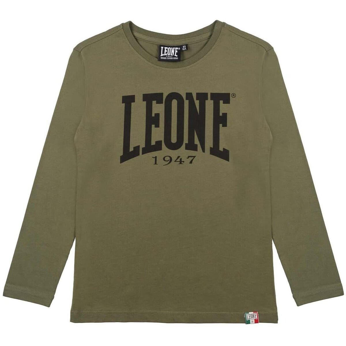 Μπλουζάκια με μακριά μανίκια Leone 1947 Boy T-Shirt Long Sleeves Basic