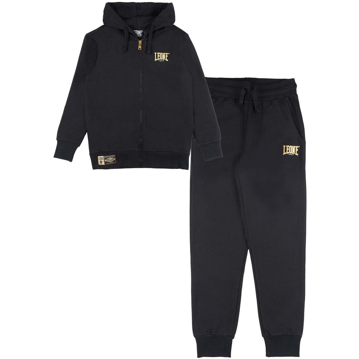 Σετ από φόρμες Leone 1947 Boy Tracksuits Full Zip Gold 1947