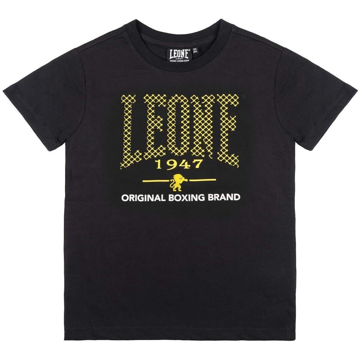 Boys' T-Shirts Leone 1947 Black