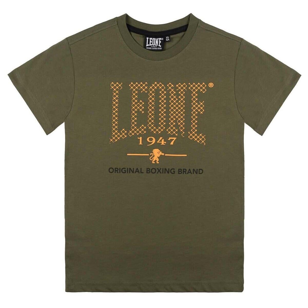 Boys' T-Shirts Leone 1947 Black