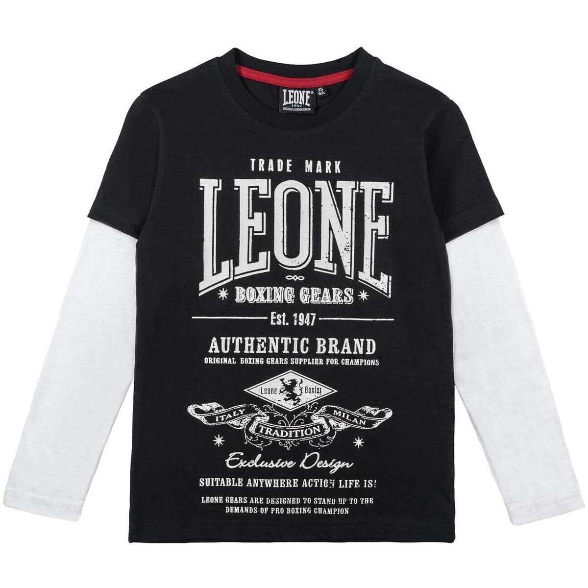 Μπλουζάκια με μακριά μανίκια Leone 1947 Boy T-Shirt Long Sleeves Wacs