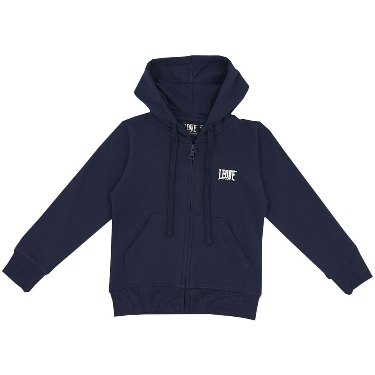 T-shirt με κουκούλα Leone 1947 Girl Hoody Full Zip Foil