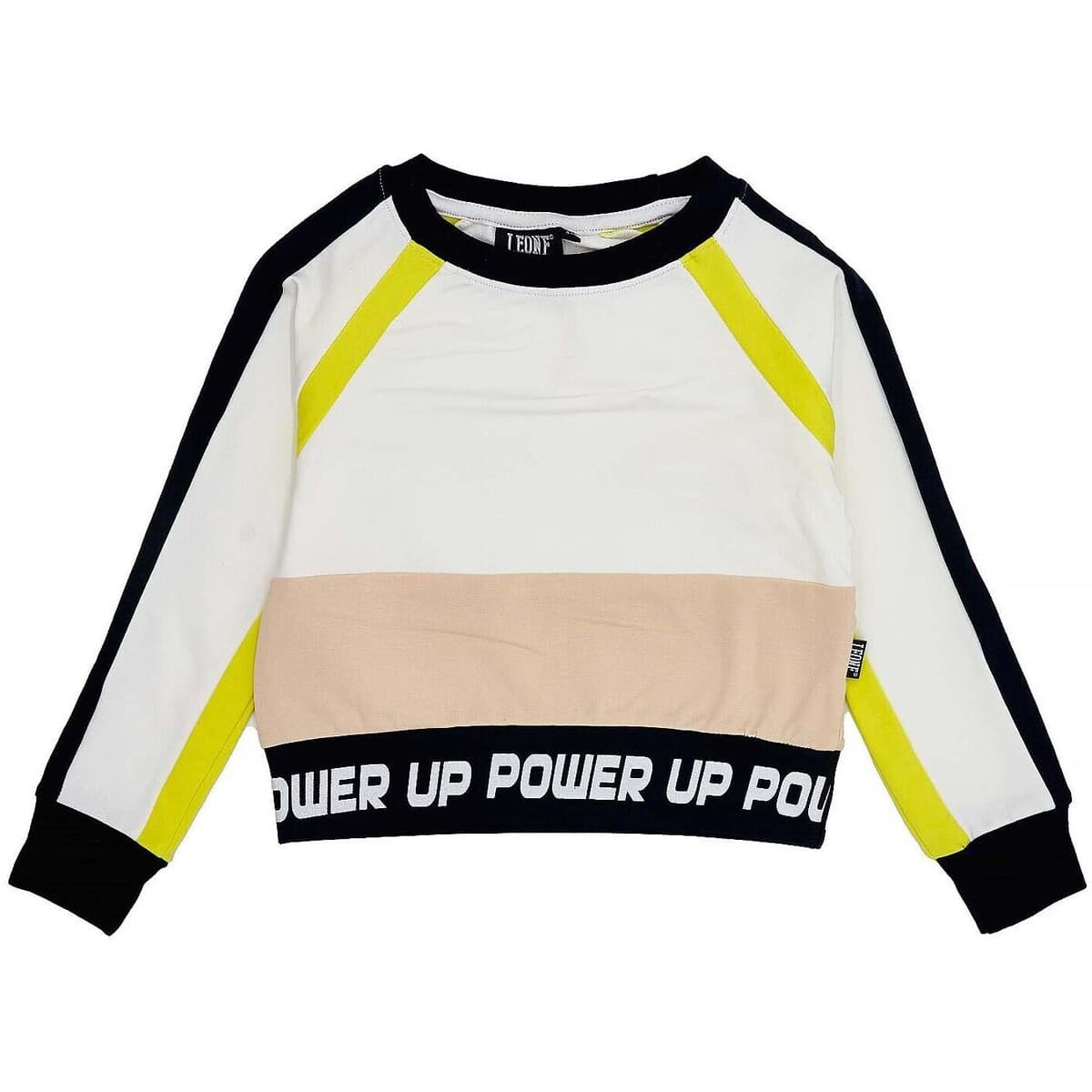 Αθλητικό T-shirt Leone 1947 Girl Crewneck Neon