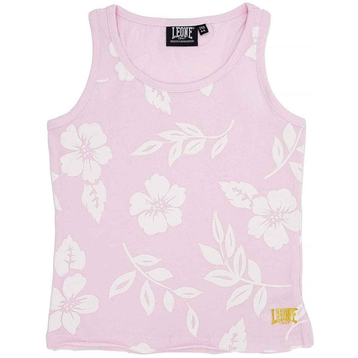 Αμάνικα/T-shirts χωρίς μανίκια Leone 1947 Girl Tank Chic Gold