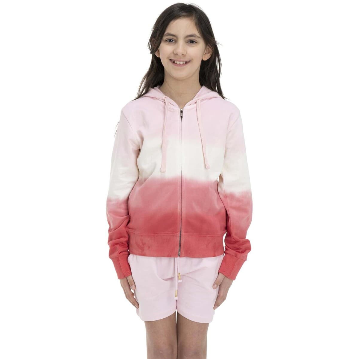 T-shirt με κουκούλα Leone 1947 Girl Hoody Full Zip Super Color