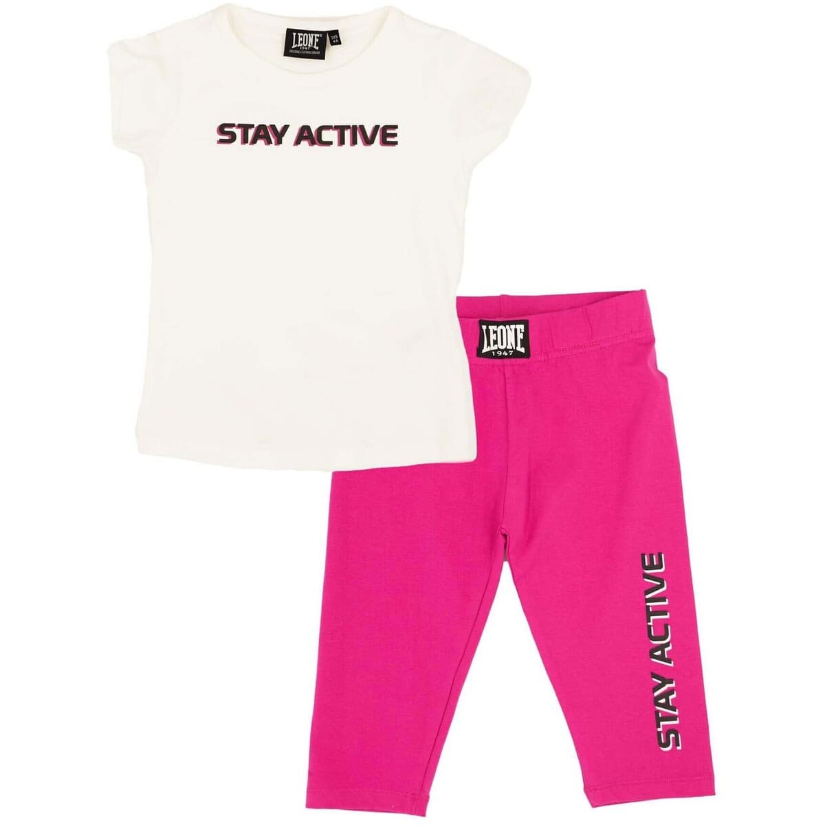 Σετ Leone 1947 Girl T-Shirt + Leggings Energy