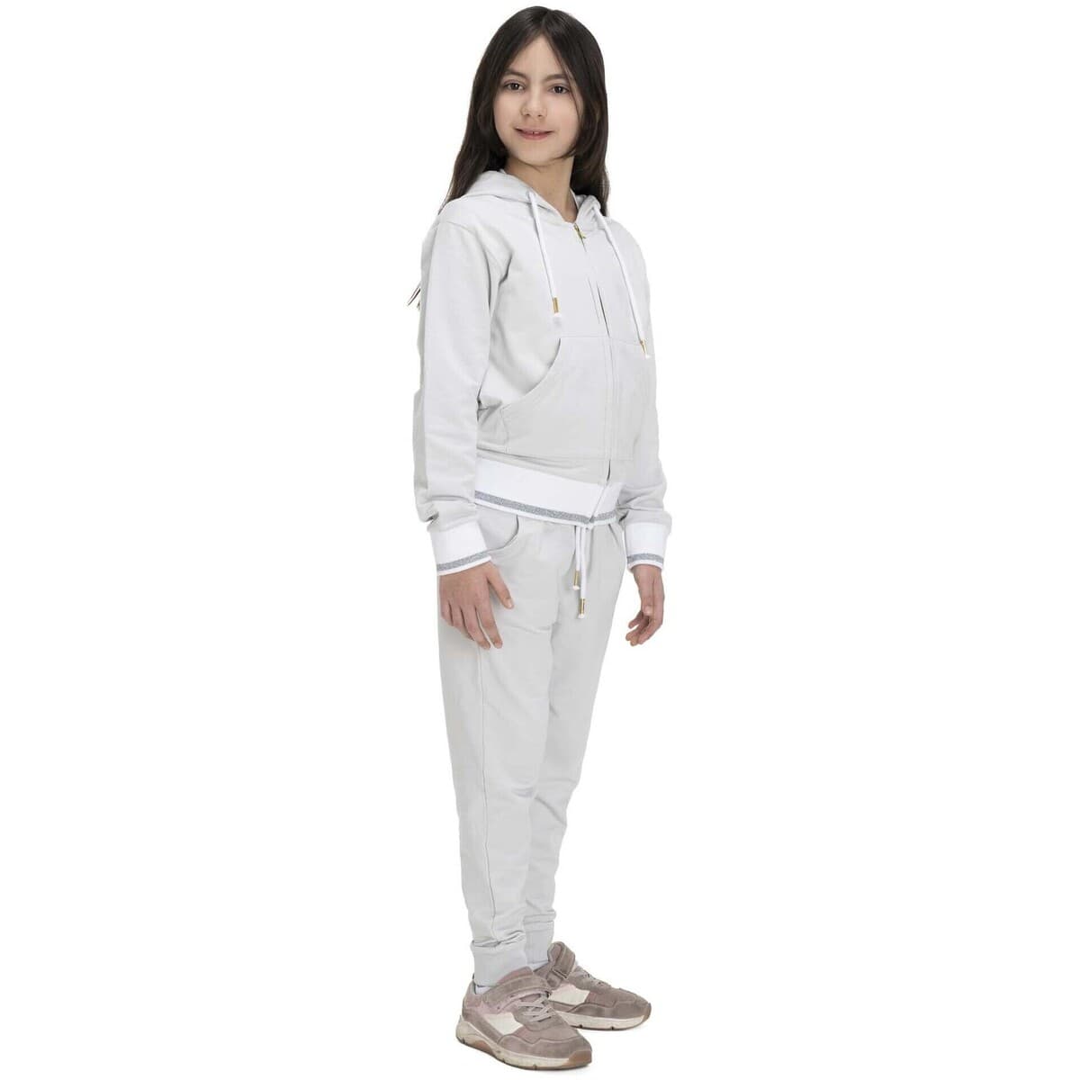 Girls' Tracksuits Leone 1947 Gray