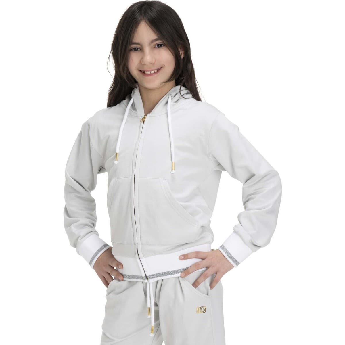 Girls' Tracksuits Leone 1947 Gray