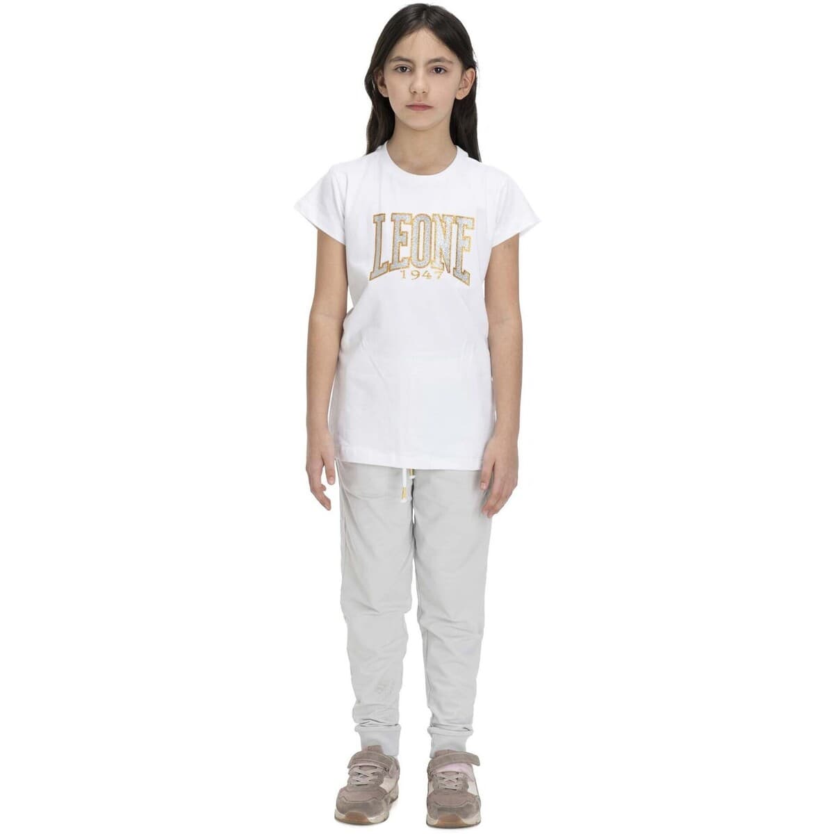 Girls' T-Shirts Leone 1947 White