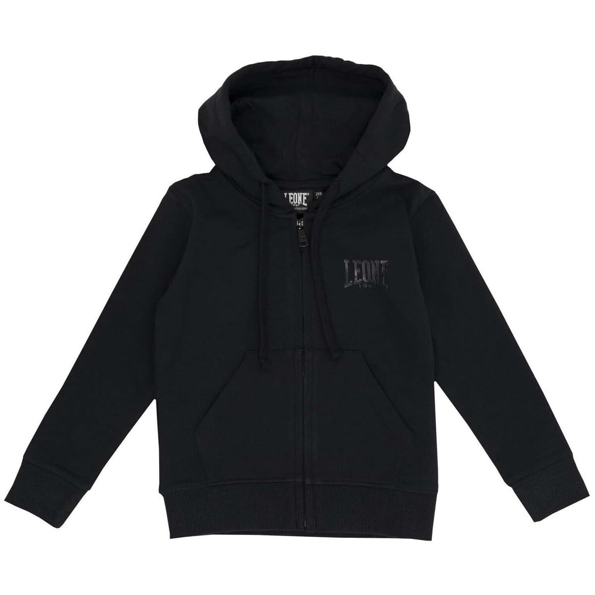 T-shirt με κουκούλα Leone 1947 Girl Hoody Sweatshirt Black Girl