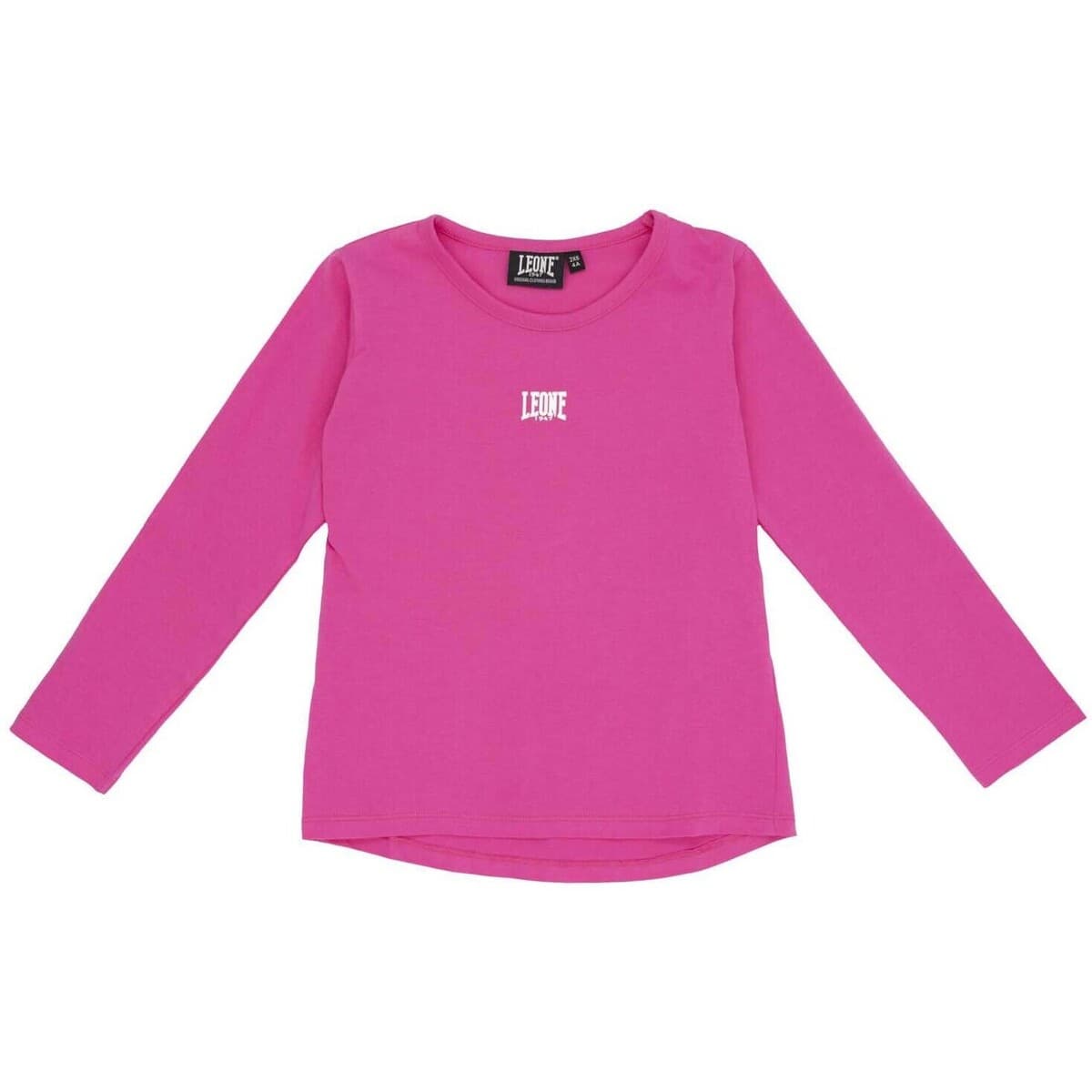 Μπλουζάκια με μακριά μανίκια Leone 1947 Girl T-Shirt Long Sleeves Pink Girl