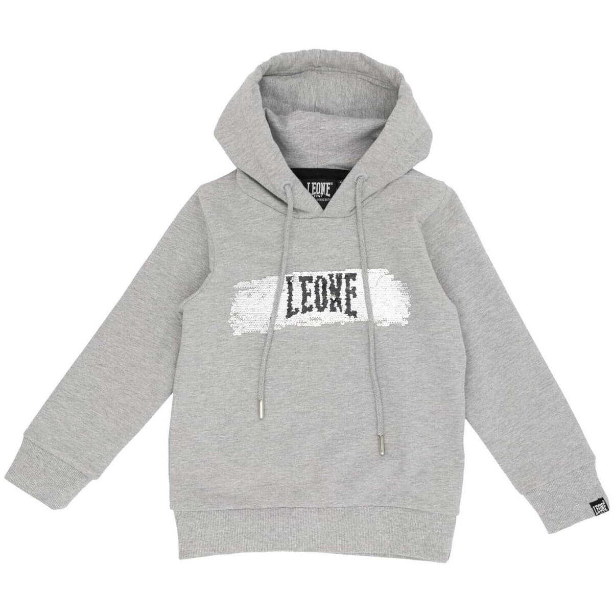 T-shirt με κουκούλα Leone 1947 Girl Hoody Super Grey