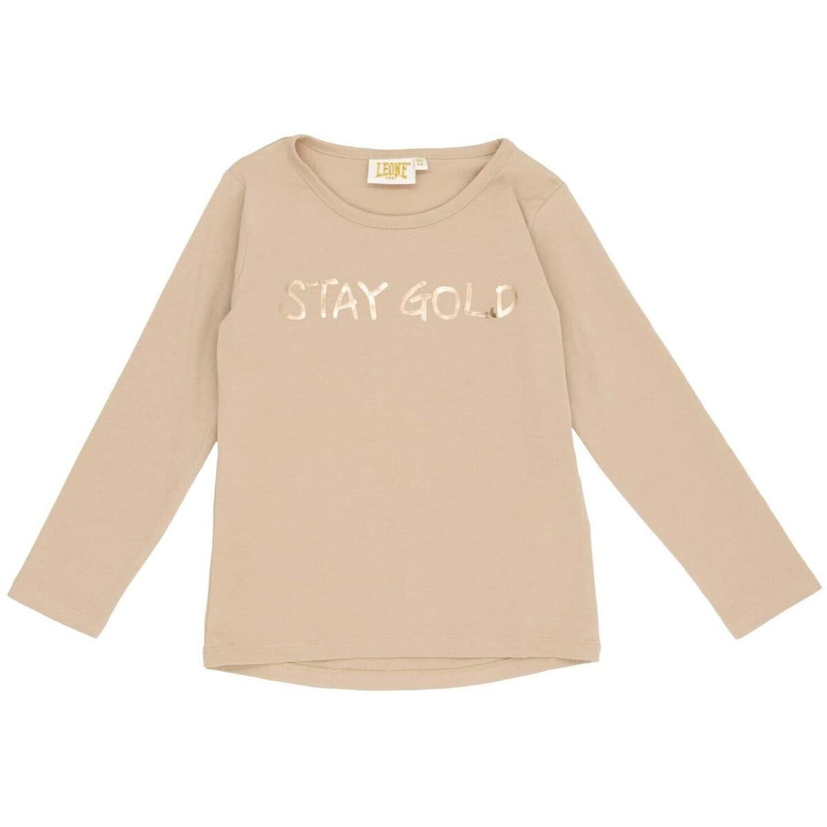 Girls' T-Shirts Leone 1947 Beige