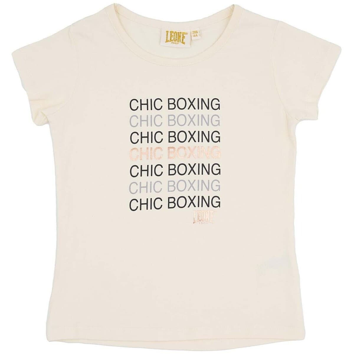 T-shirt με κοντά μανίκια Leone 1947 Girl T-Shirt Short Sleeves Chic Girl