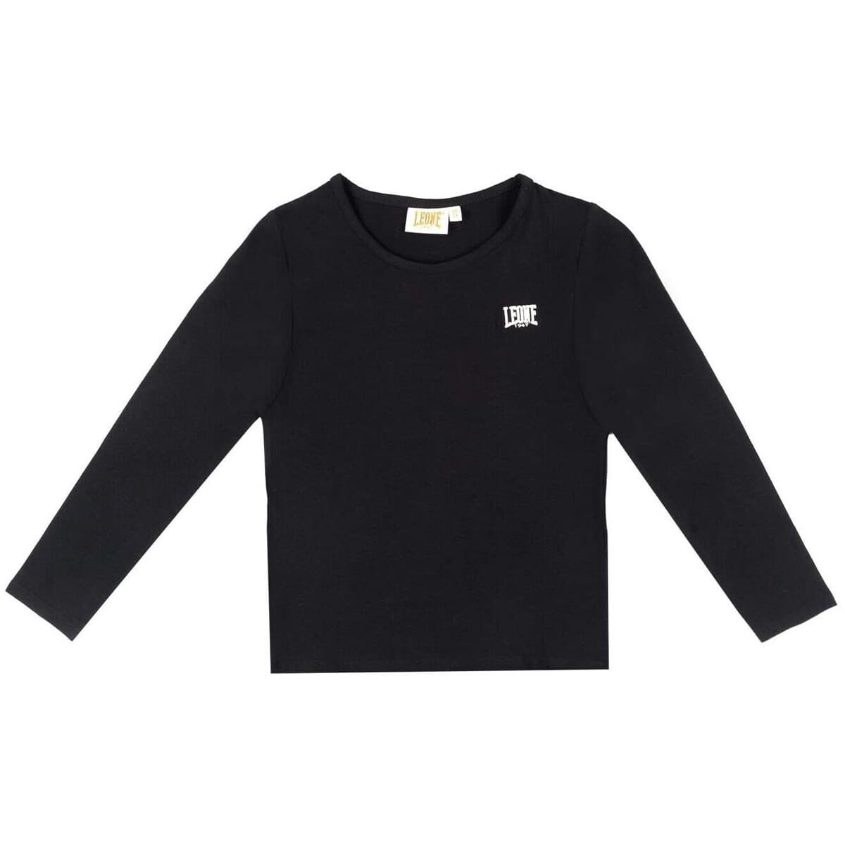 Girls' T-Shirts Leone 1947 Black