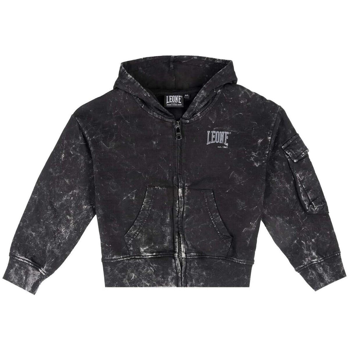 Fleece Leone 1947 Girl Hoody Full Zip Gen Z