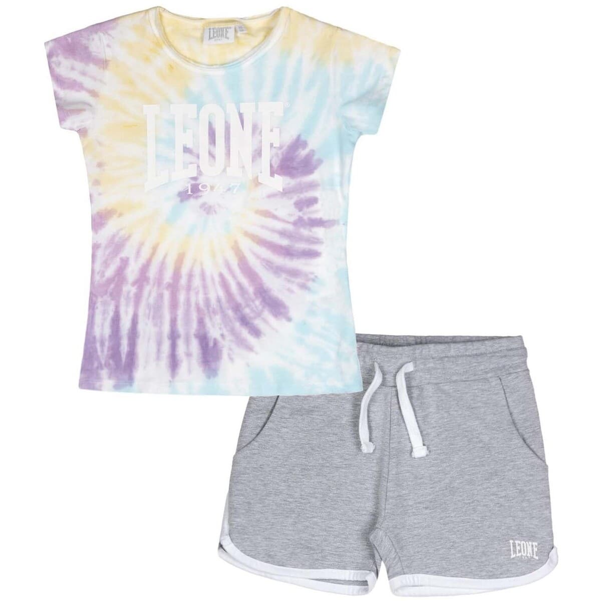 Σετ Leone 1947 Girl Sets T-Shirt + Short Rainbow
