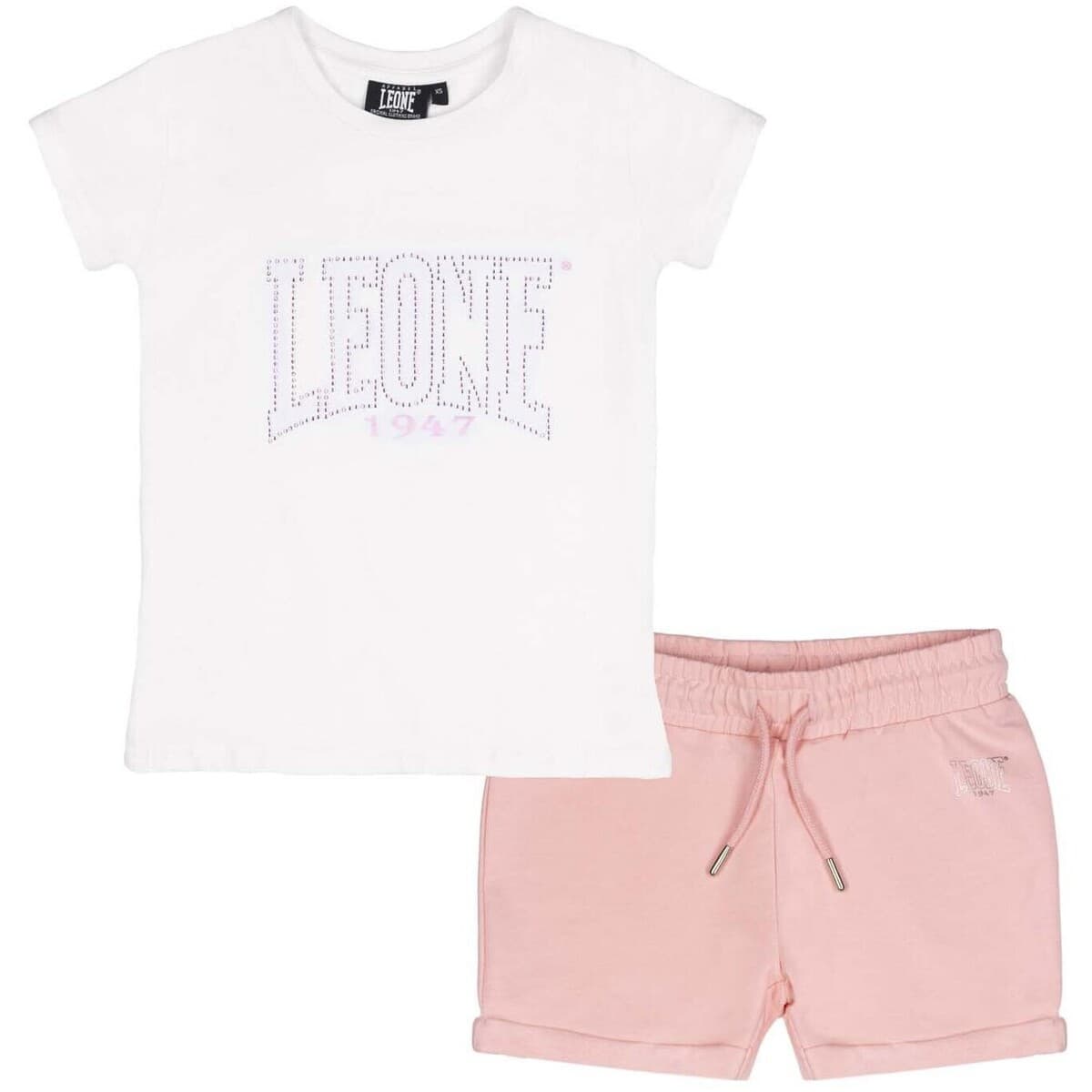 Σετ Leone 1947 Girl Sets T-Shirt + Short Shiny