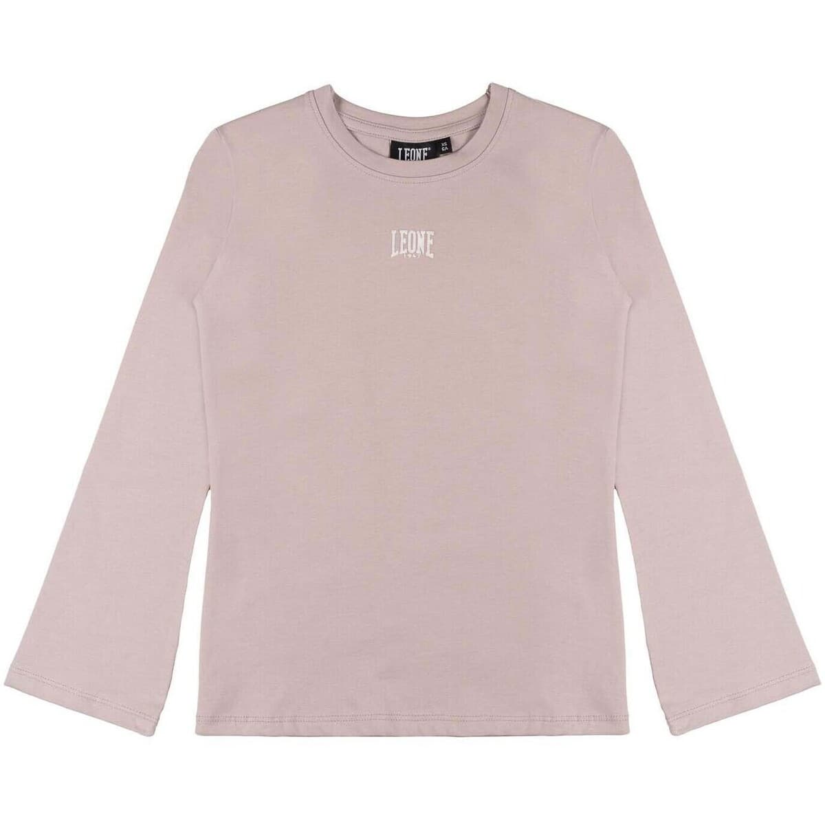 Μπλουζάκια με μακριά μανίκια Leone 1947 Girl T-Shirt Long Sleeves Lavender