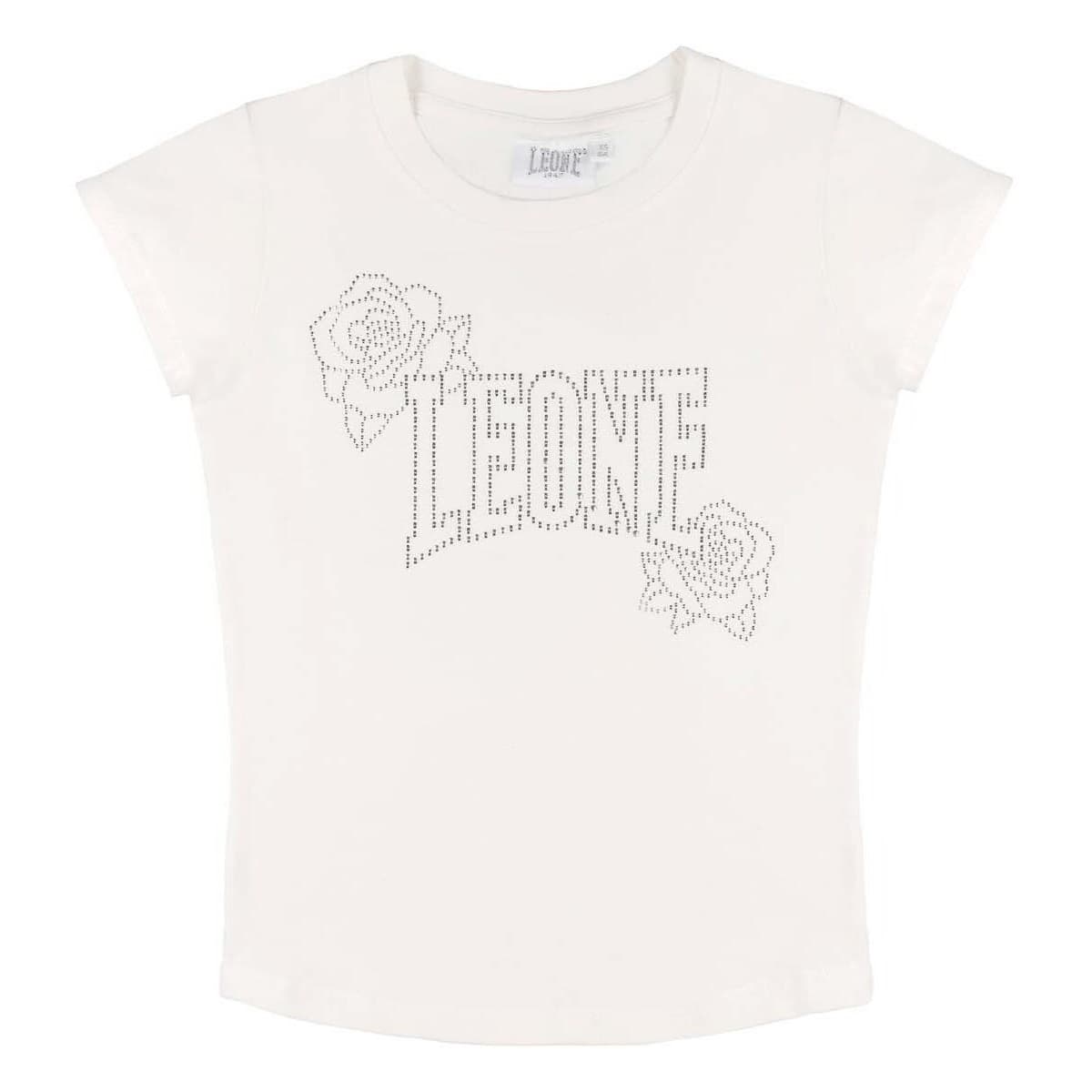Girls' T-Shirts Leone 1947 White