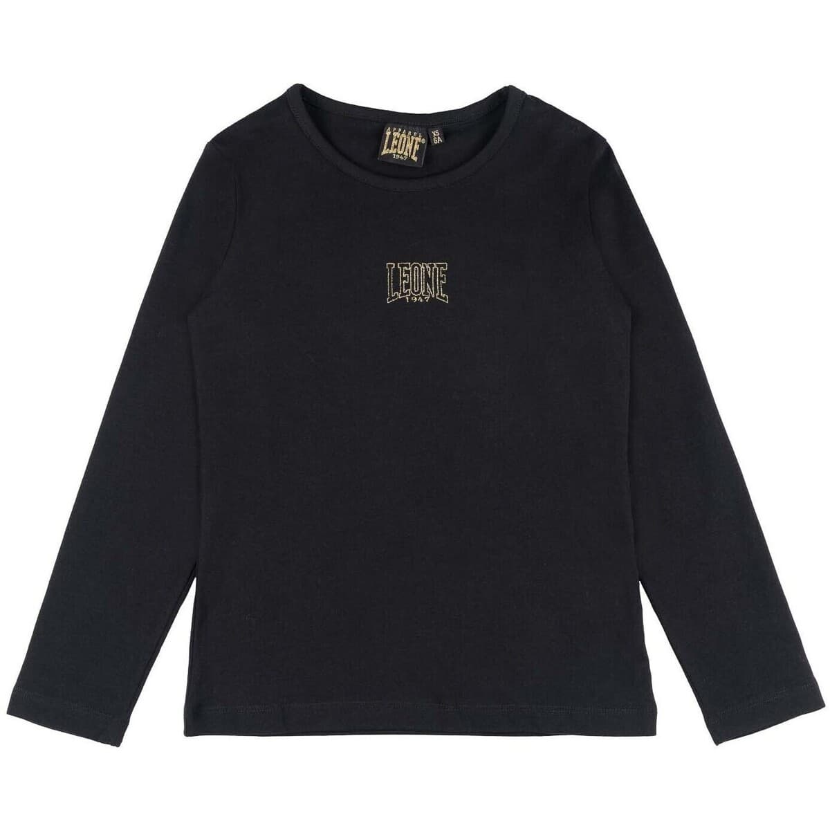 Girls' T-Shirts Leone 1947 Black