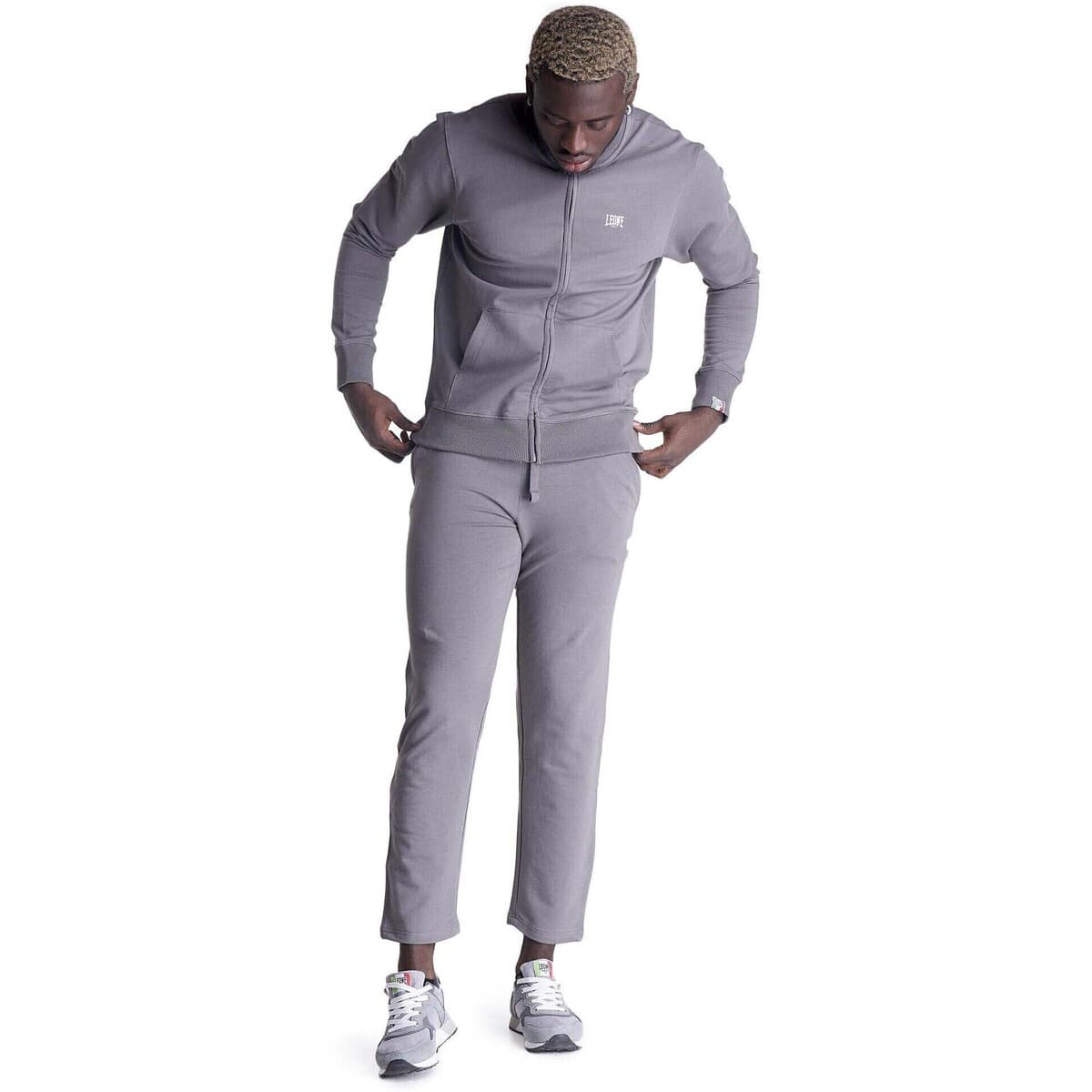 Men's Cardigans Leone 1947 Gray