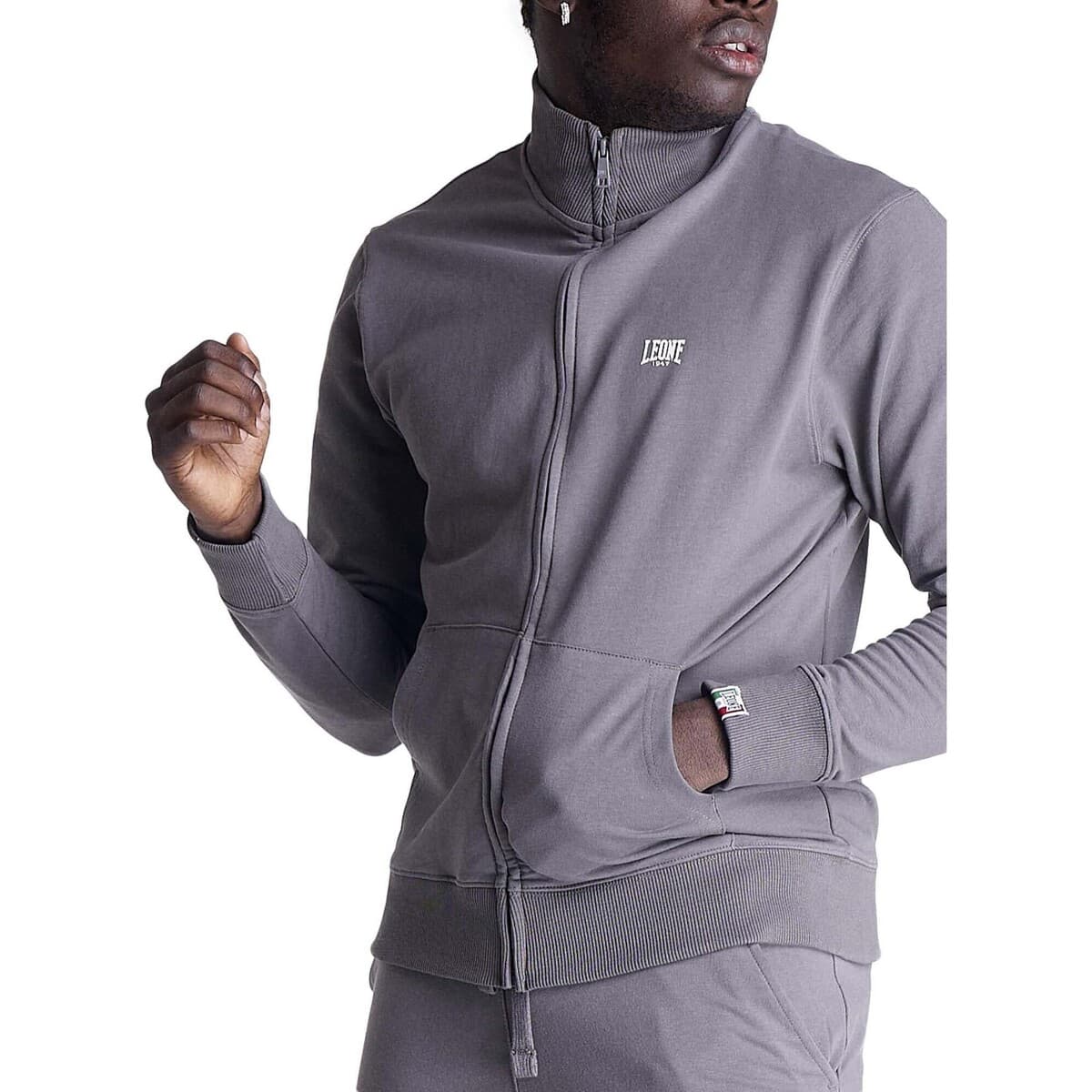 Men's Cardigans Leone 1947 Gray