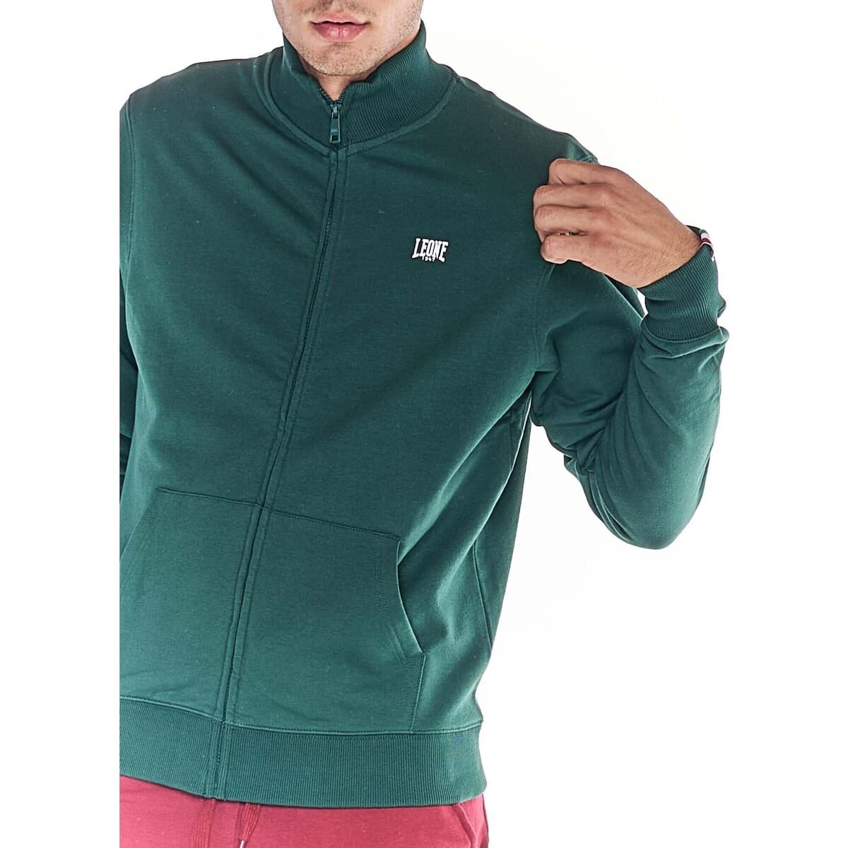 Men's Cardigans Leone 1947 Green