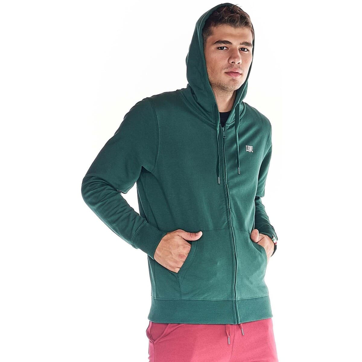 Men's Cardigans Leone 1947 Green