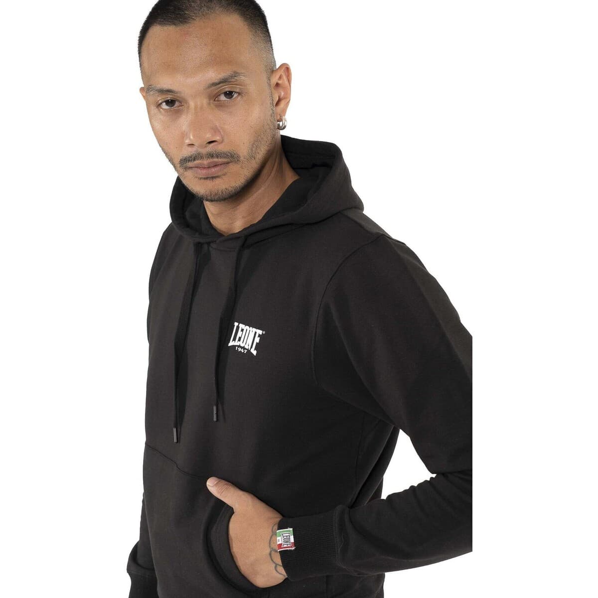 Men's Sweatshirts Leone 1947 Black