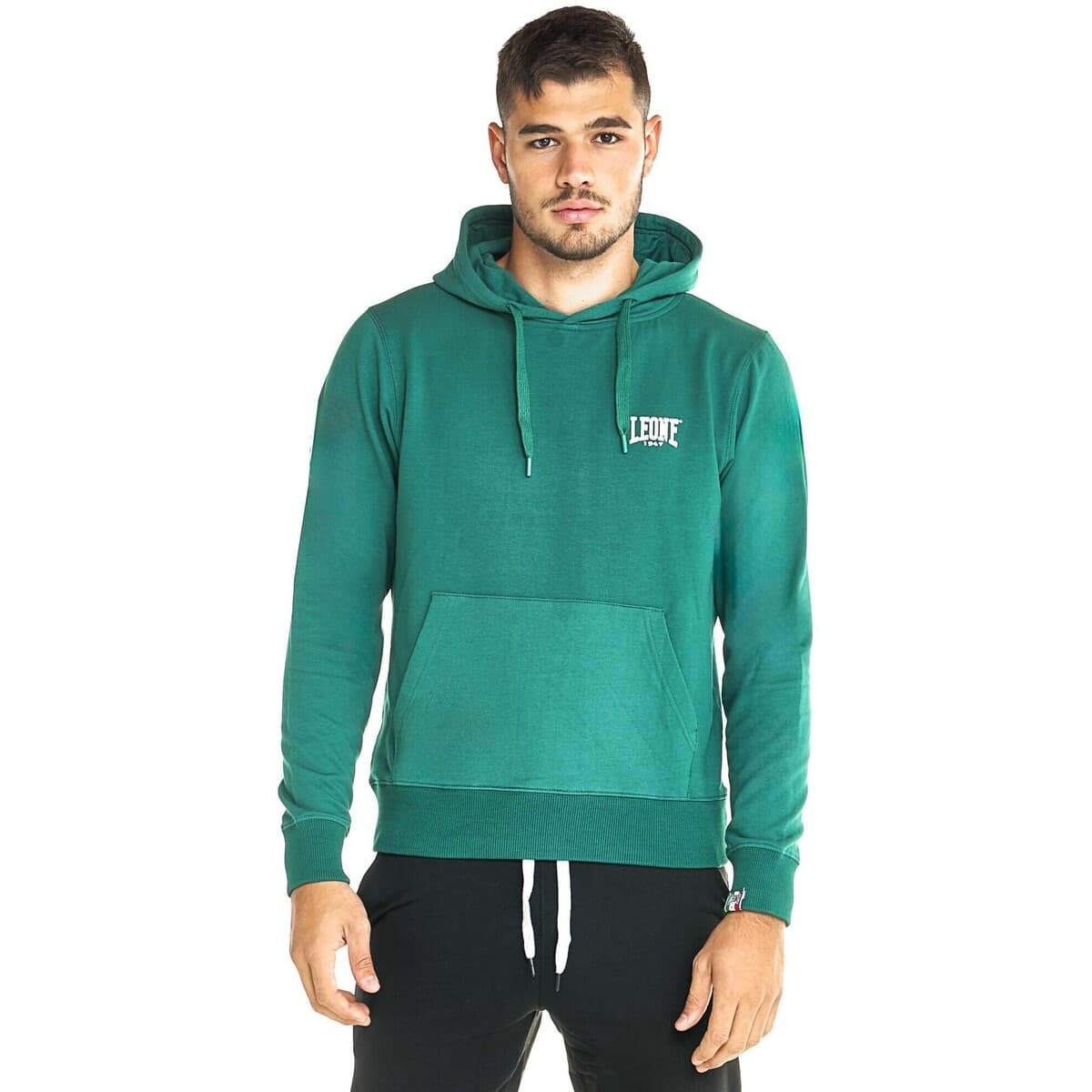T-shirt με κουκούλα Leone 1947 Man Hoody Basic Small Logo