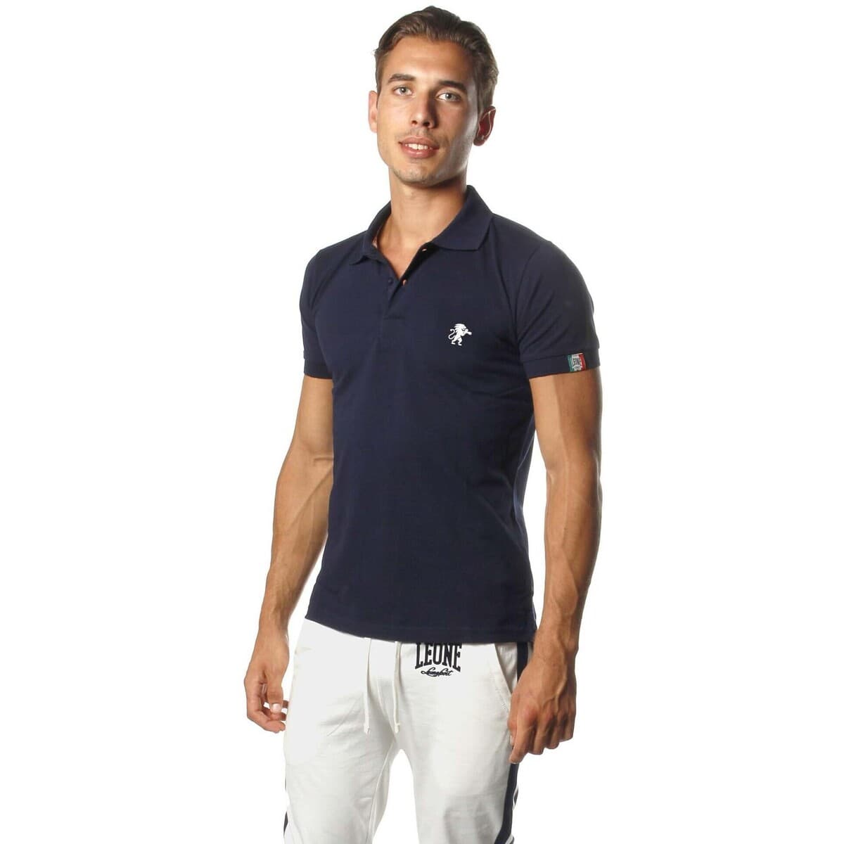 Men's Polo Shirts Leone 1947 Blue