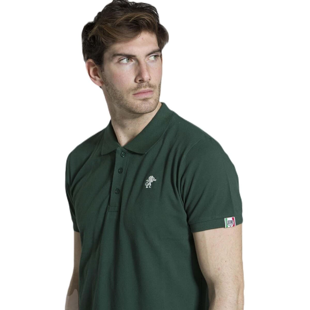 Men's Polo Shirts Leone 1947 Green