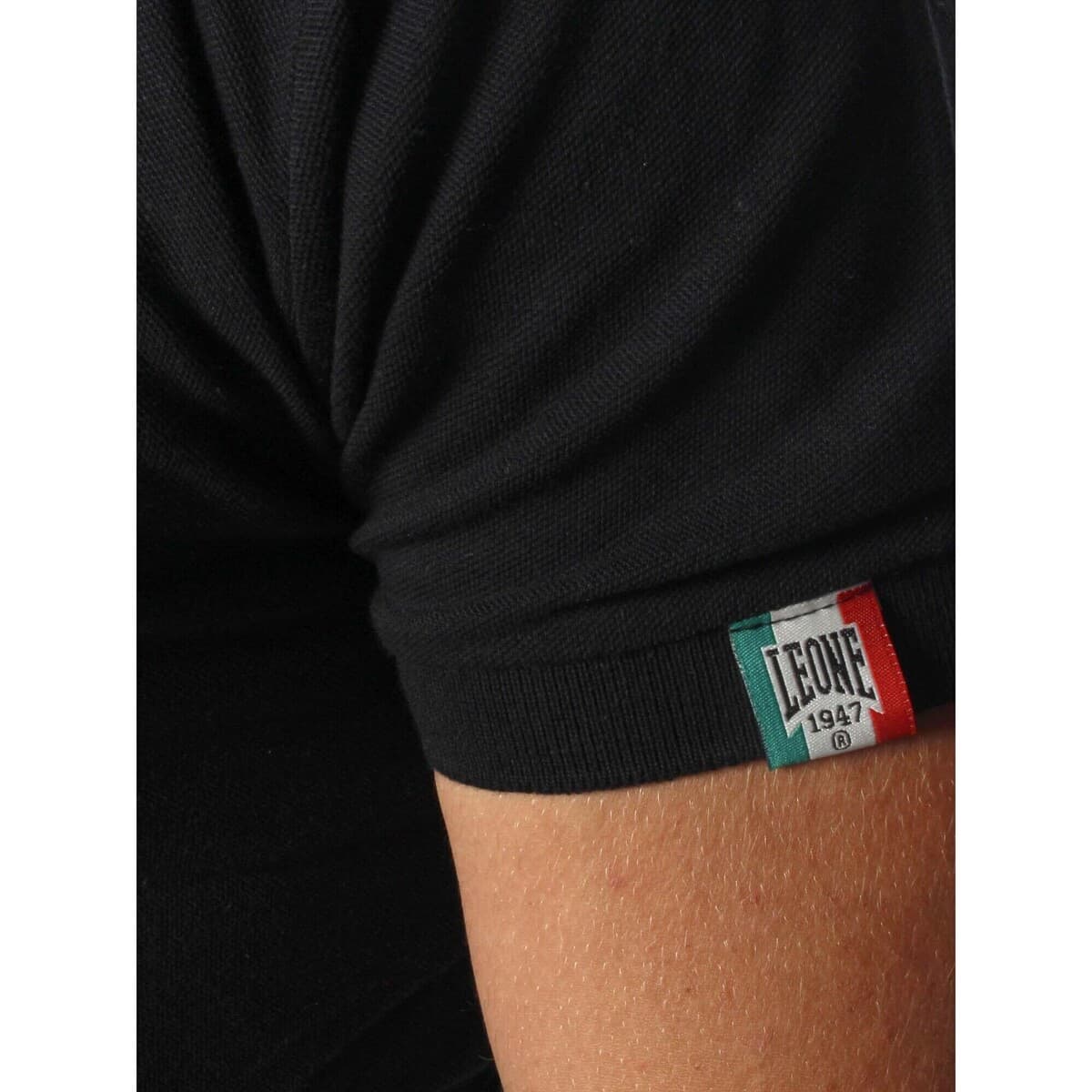 Men's Polo Shirts Leone 1947 Black