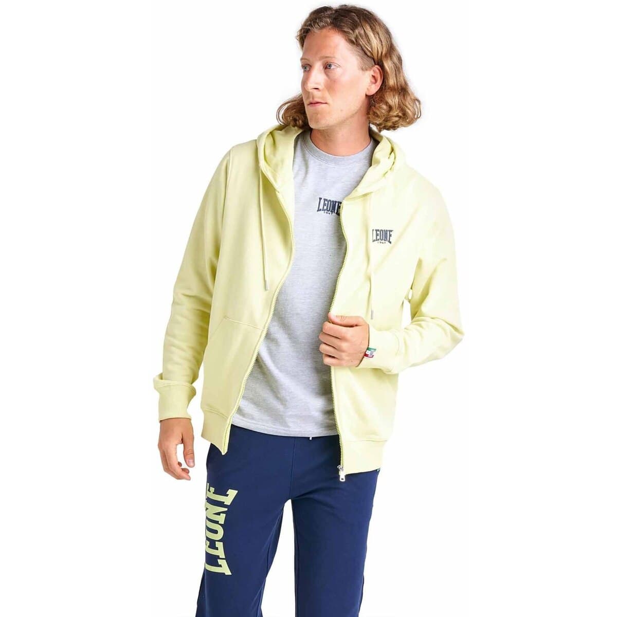 Men's Sweatshirts Leone 1947 White